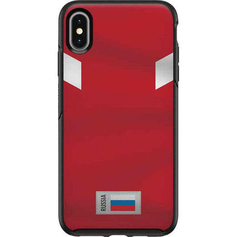 Russia Soccer Flag Otterbox Symmetry iPhone Skin